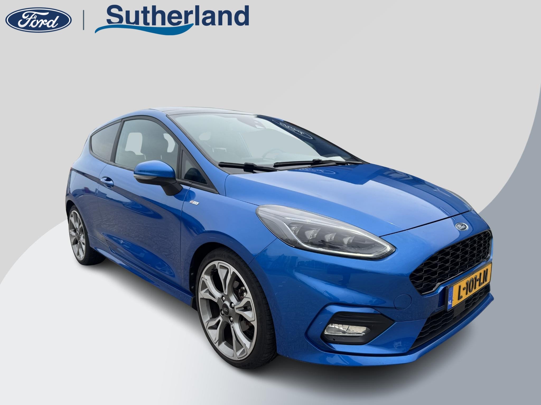 Ford Fiesta 1.0 EcoBoost ST-Line X 125pk | Full Led | Winter, Voorwielaandrijving, Euro 6, Blauw, Geïmporteerd