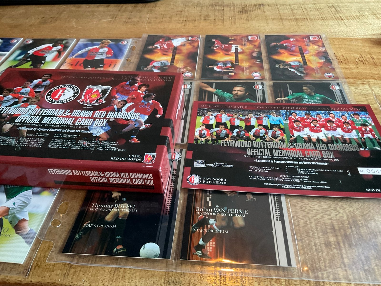 Feyenoord-Urawa Red Diamonds speciale box 2003, Ophalen of Verzenden, Zo goed als nieuw, Feyenoord