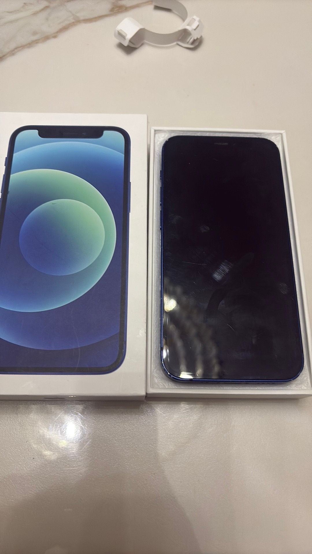 Iphone 12 mini blauw inclusief orginele doos, Telecommunicatie, Mobiele telefoons | Apple iPhone, Ophalen of Verzenden, Zo goed als nieuw