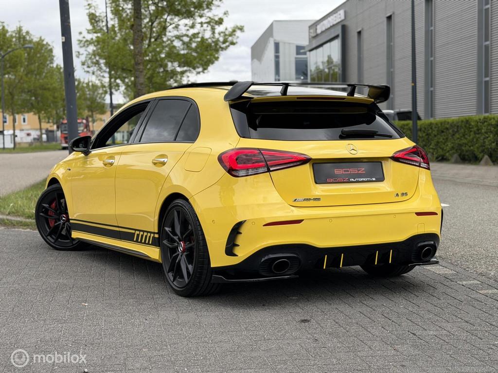 Mercedes A-klasse A35 AMG 4MATIC Edition 1 PANO AERO KUIP, Auto's, Mercedes-Benz, Automaat, 1800 kg, Euro 6, Met garantie (alle)