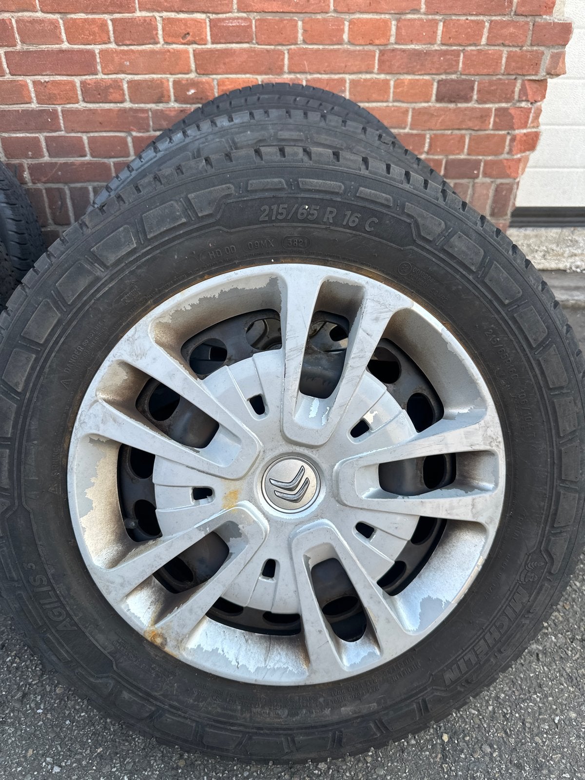 Citroen Jumpy Set van 4 Michelin Agilis 3 zomerbanden, 16 inch, Banden en Velgen, Ophalen of Verzenden, Zomerbanden