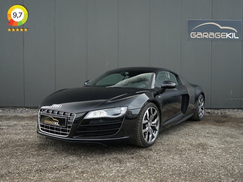 Audi R8 5.2 V10 FSI Orig NL / Historie bekend / Carbon binne, Automaat, Euro 5, Gebruikt, Zwart