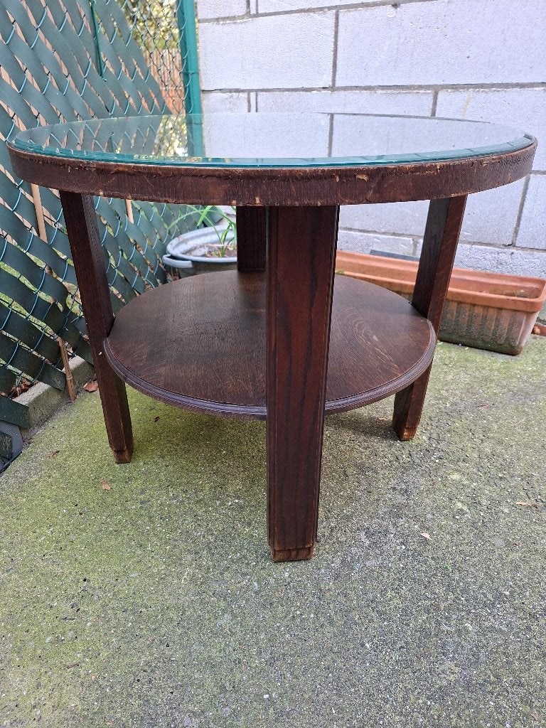 Amsterdamse School Artdeco Bijzettafel, Ophalen