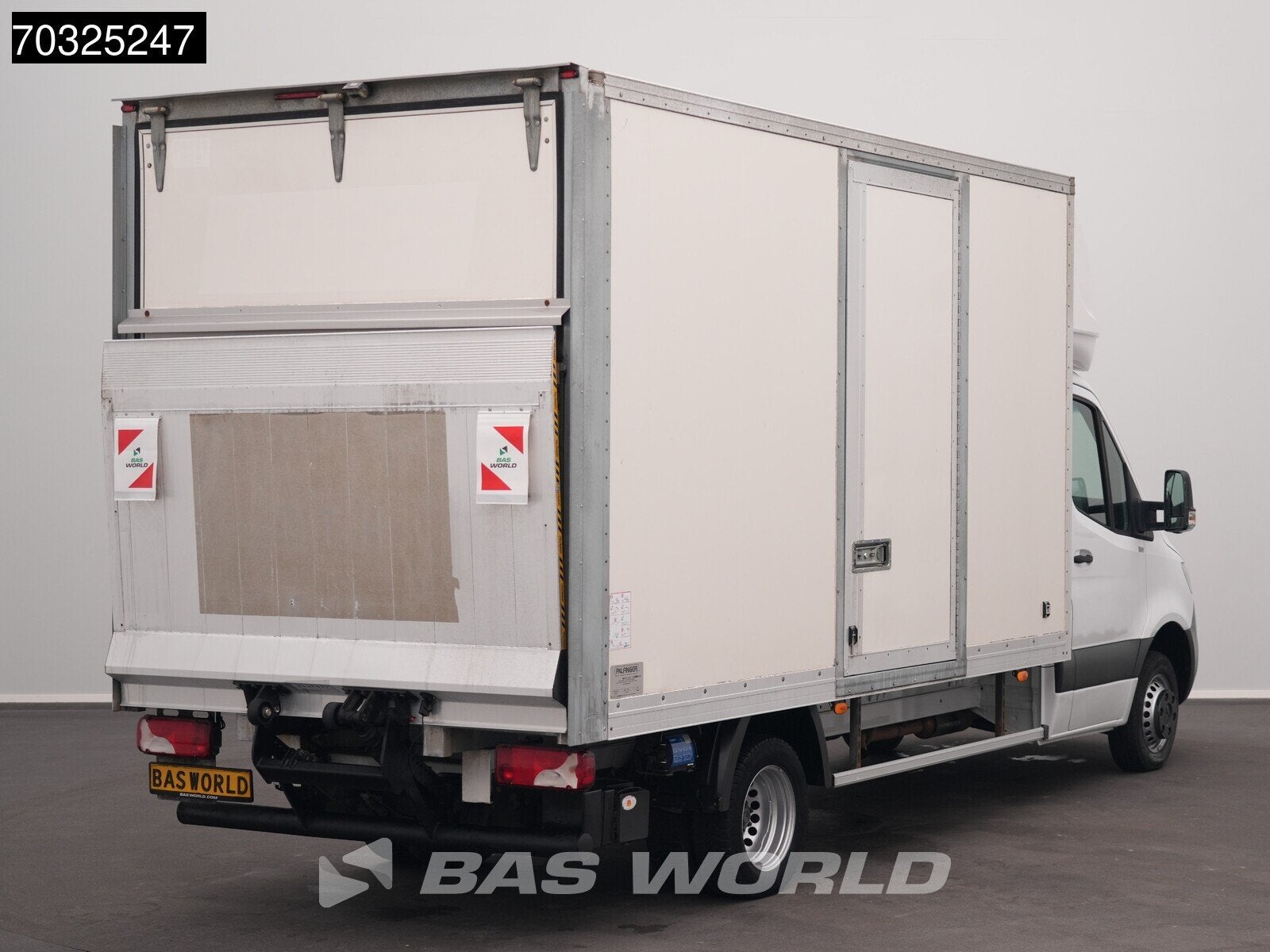 Mercedes Sprinter 514 CDI Laadklep Dubbellucht Zijdeur Bakwa, Stof, Gebruikt, Euro 6, 2000 kg