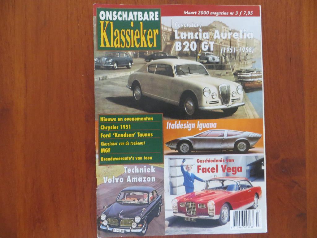 Onschatbare Klassieker 3 2000 Lancia Aurelia B20 GT (51-58), Ophalen of Verzenden, Nieuw, Ford