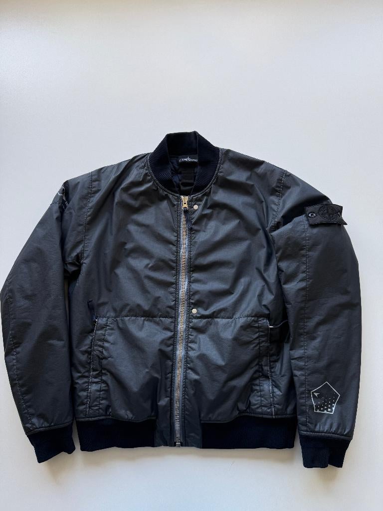 Stone Island Shadow Bomber jas m, Maat 48/50 (M), Zwart, Ophalen of Verzenden, Stone Island