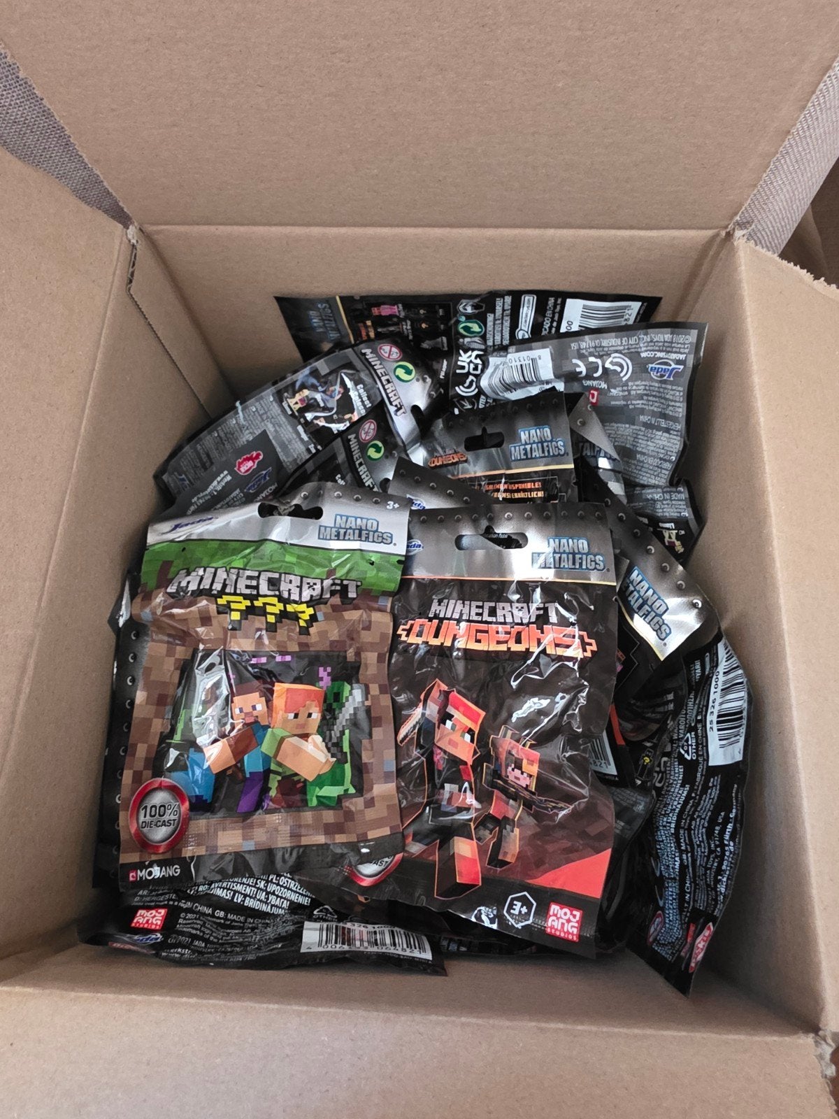 Minecraft nano metalfigs, Verzenden, Nieuw