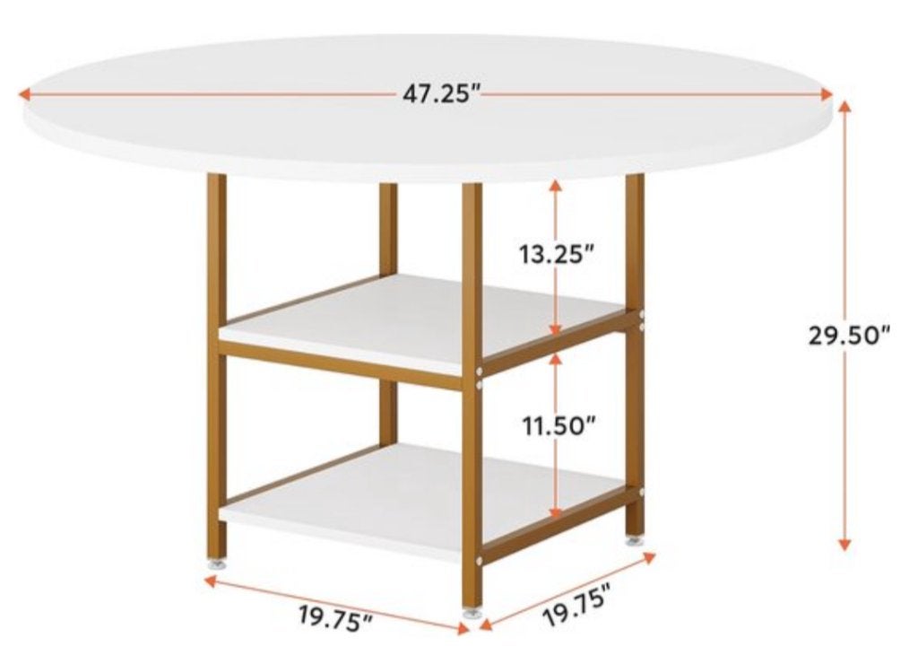 Gratis Tafel, Ophalen, 100 tot 150 cm, Rond, Nieuw