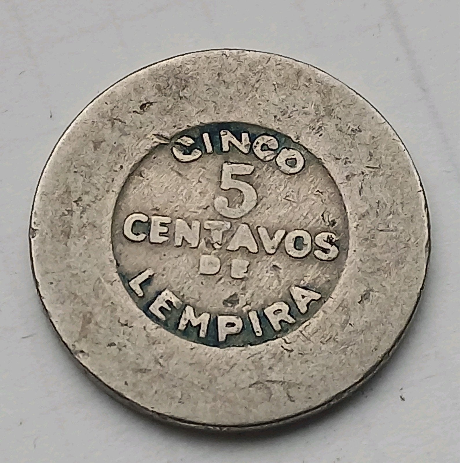 Honduras 5 Centavos 1923 Oude Antieke Munt Amerika Schaars, Ophalen of Verzenden, Noord-Amerika