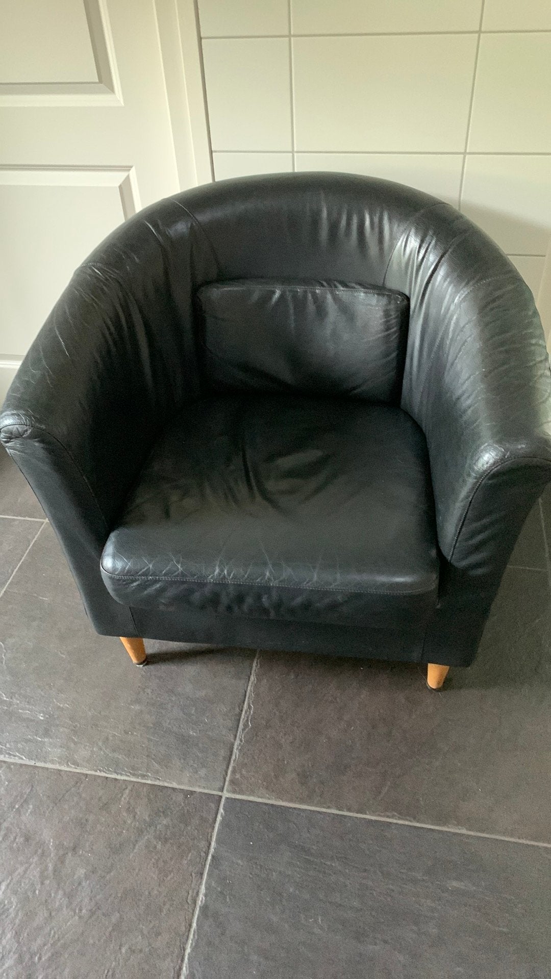 Gratis afhalen, Ophalen, Zo goed als nieuw, 75 tot 100 cm, Leer