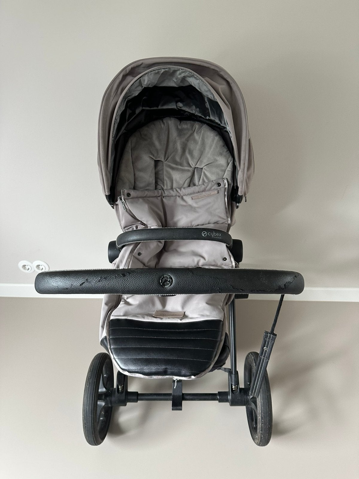 Cybex Priam kinderwagen, Gebruikt, Combiwagen, Verstelbare duwstang, Ophalen