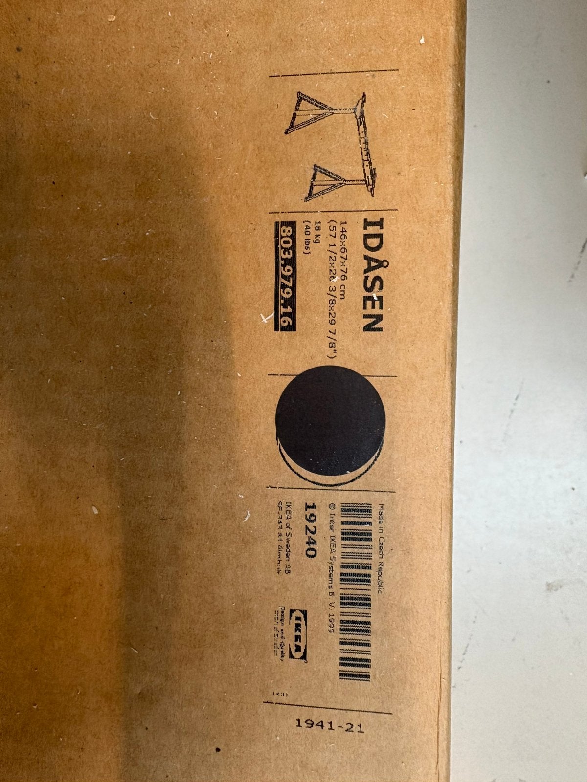 2x Ikea idasen buro, Ophalen, 160 cm, 50 cm, Nieuw
