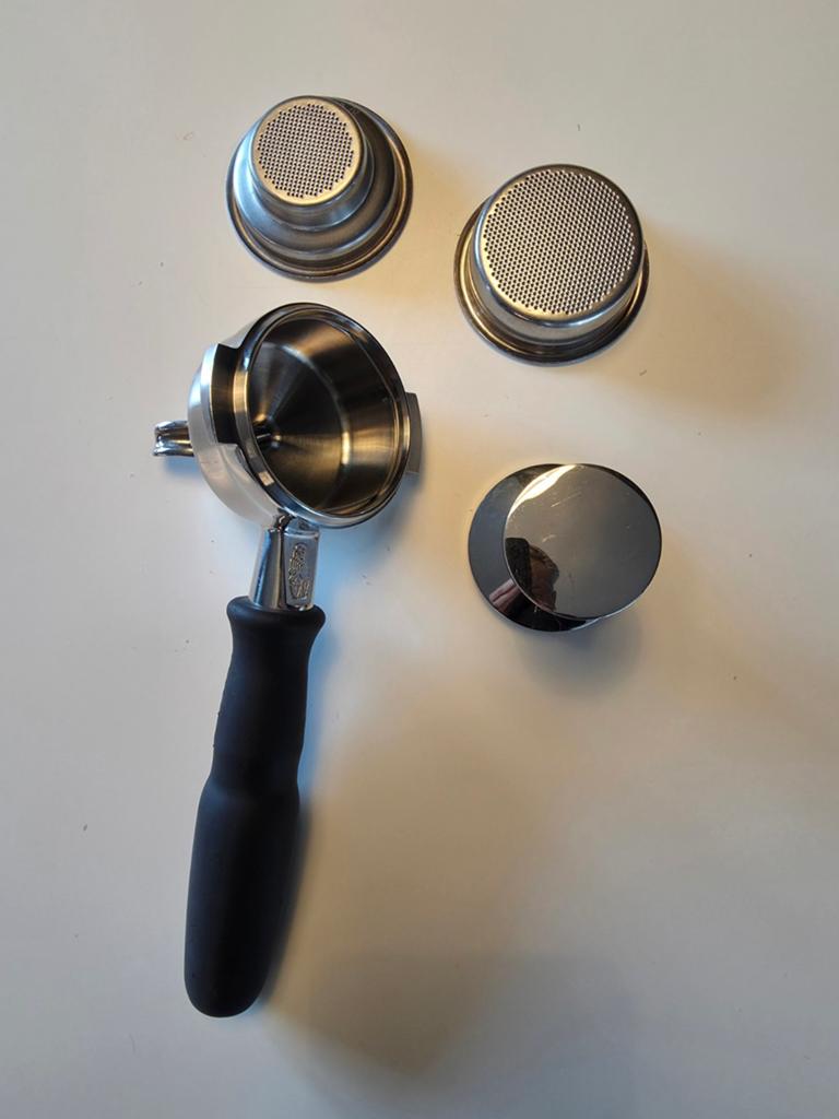 La Marzocco portafilter, tampers & filterbakjes, Ophalen of Verzenden, Zo goed als nieuw, Overige merken, Barista-accessoire