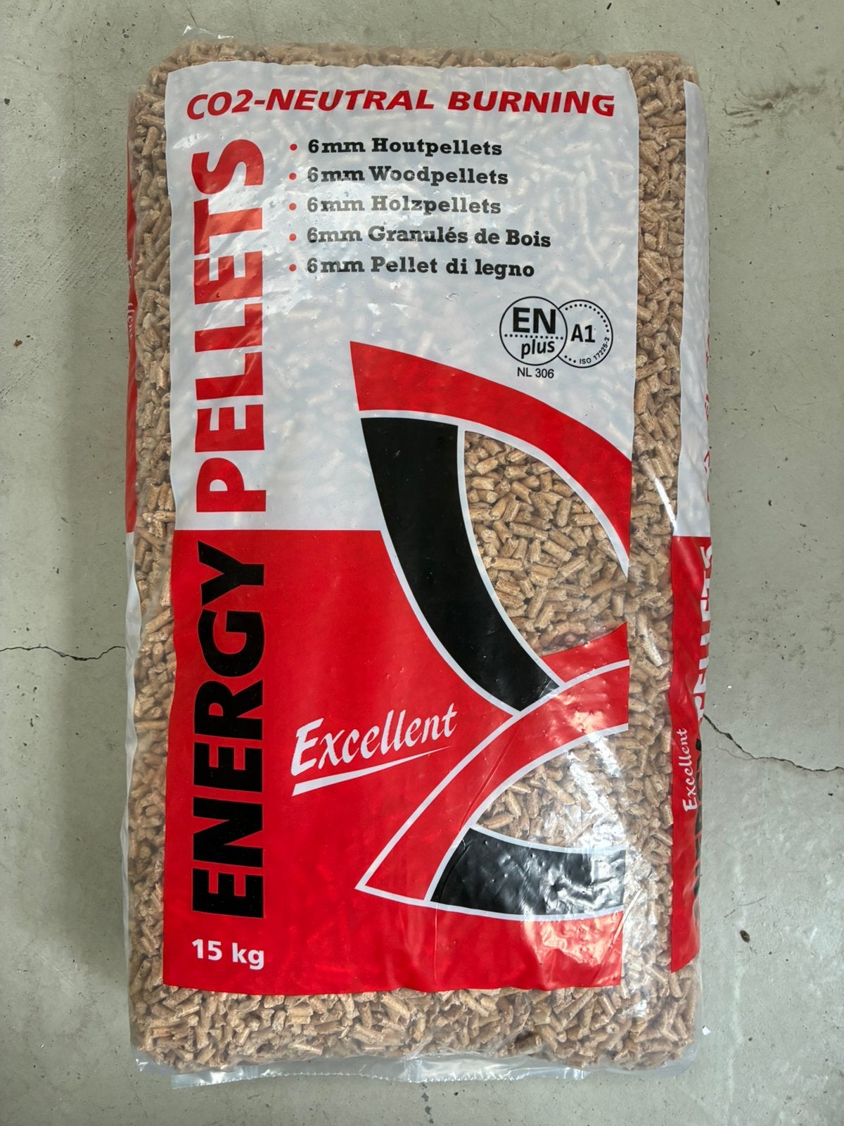 hout pellets 15 kg, Minder dan 3 m³, Ophalen