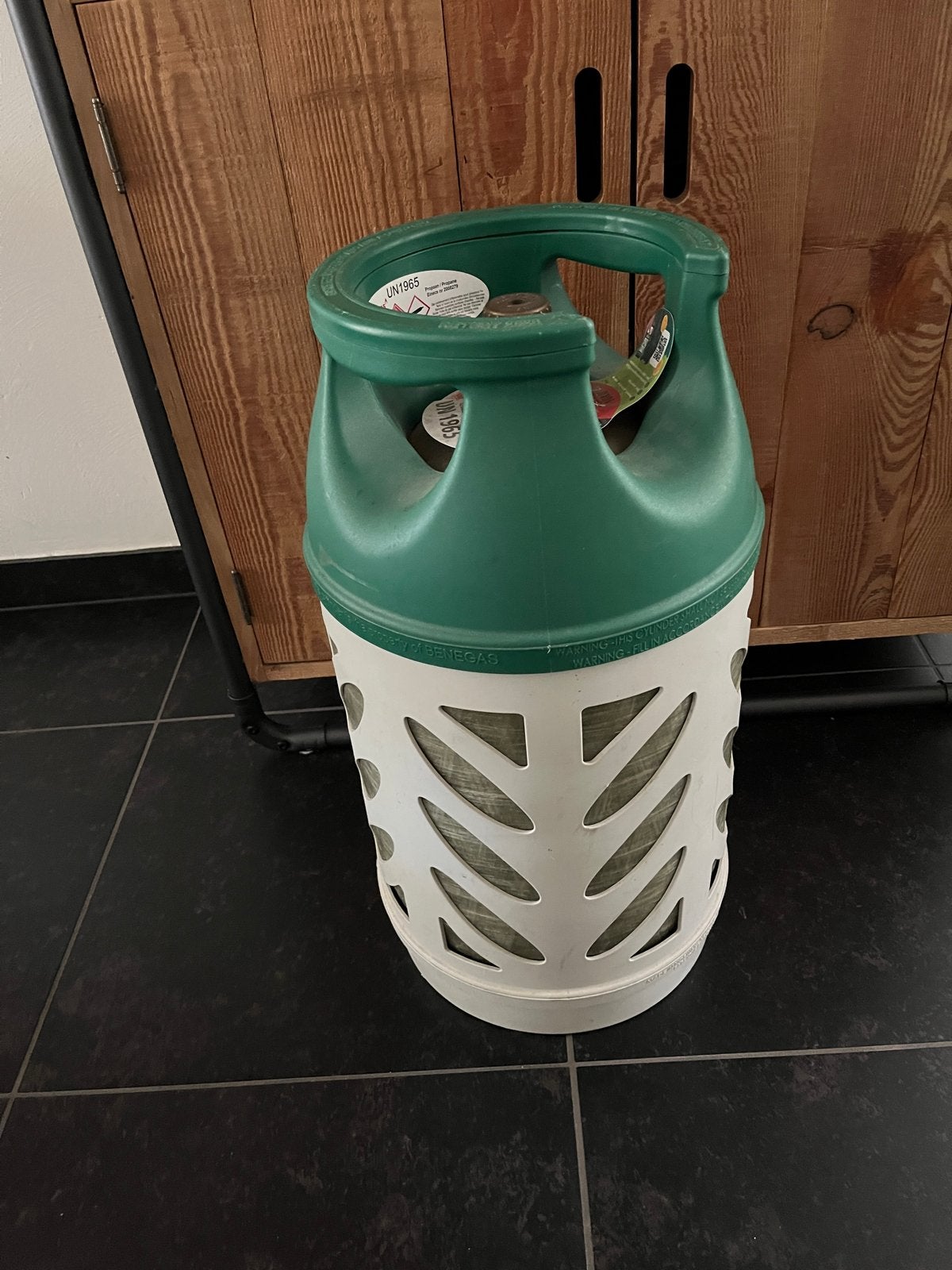 Benegas light gasfles 10 kg = vol!, Ophalen, Nieuw