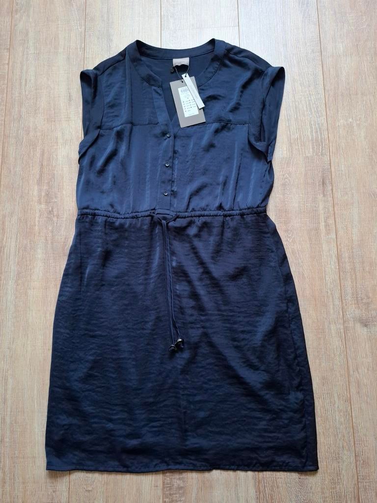 Vero Moda donkerblauw jurkje M nieuw, Maat 38/40 (M), Blauw, Vero Moda, Nieuw