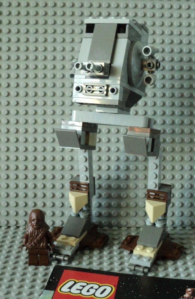 7127 (2) Imperial AT-ST, inclusief handleiding, Ophalen of Verzenden, Gebruikt