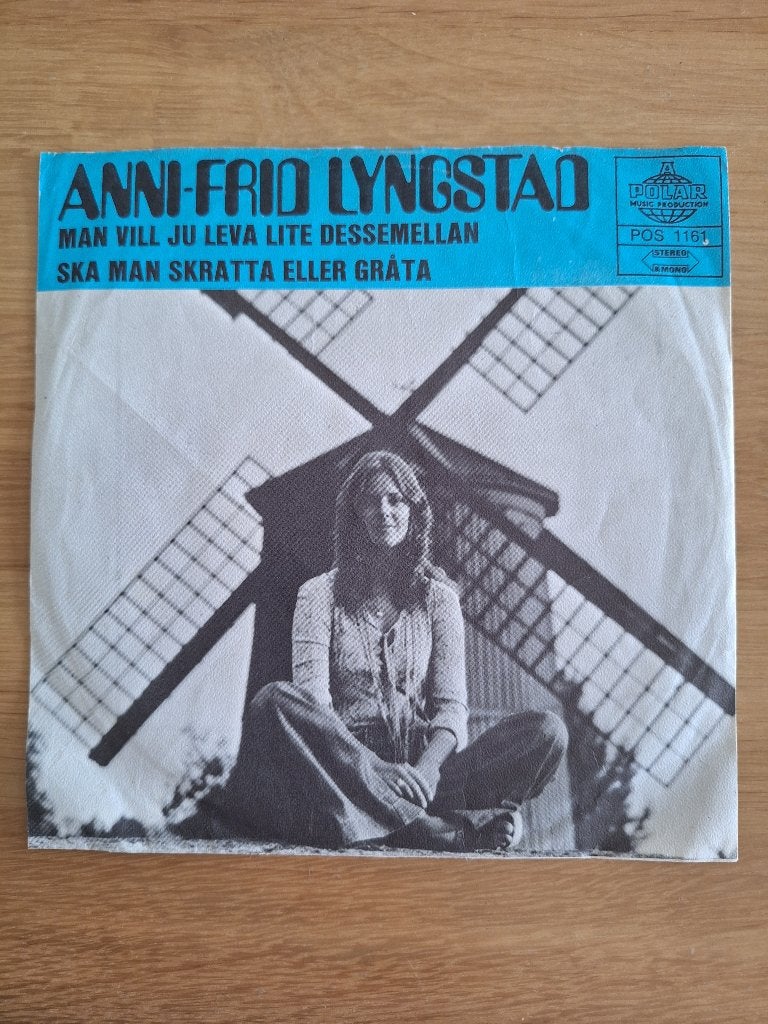 Prè ABBA single van Frida uit 1972, Gebruikt, 7 inch, Pop, EP