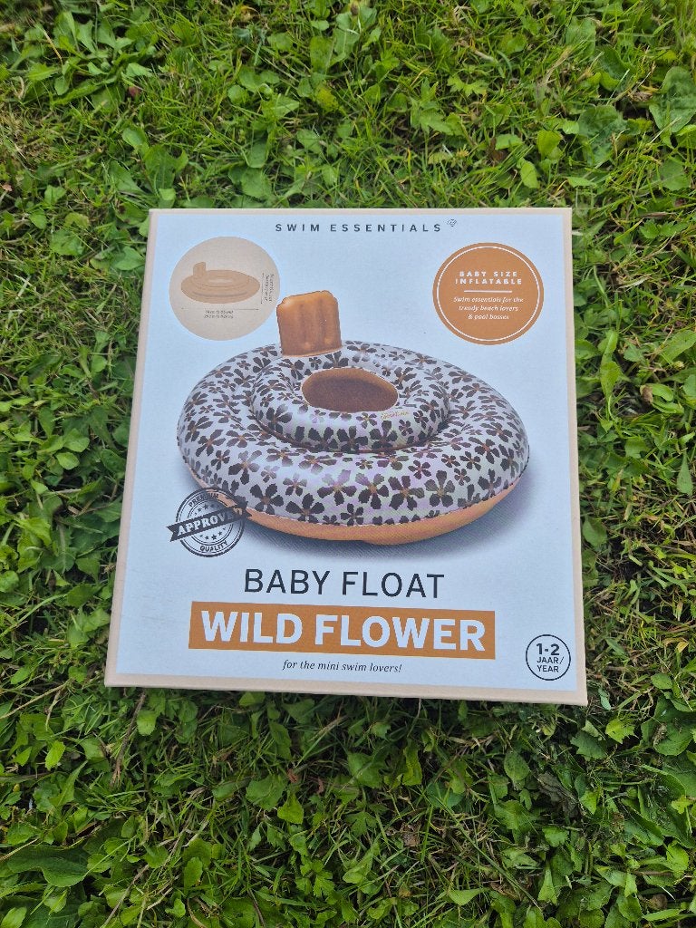 NIEUW Baby Float Bloemen Bruin Oranje 1-2 jaar, Verzenden, Nieuw