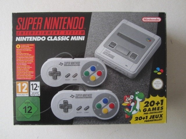 SNES Mini Classic Super NES Nintendo, Spelcomputers en Games, Spelcomputers | Nintendo Super NES, Ophalen of Verzenden, Nieuw