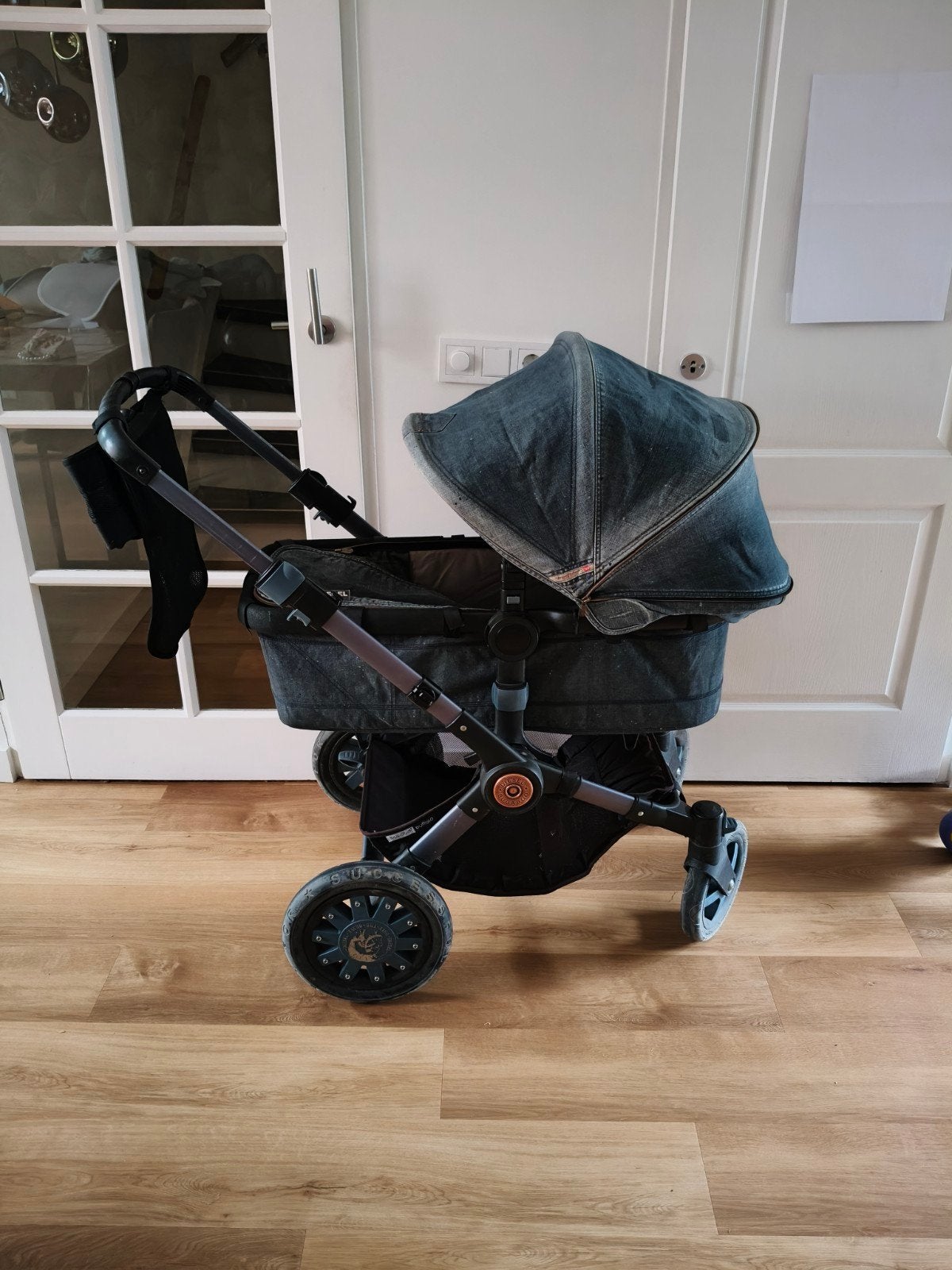 Bugaboo Diesel Kinderwagen, Ophalen, Gebruikt, Bugaboo, Verstelbare duwstang