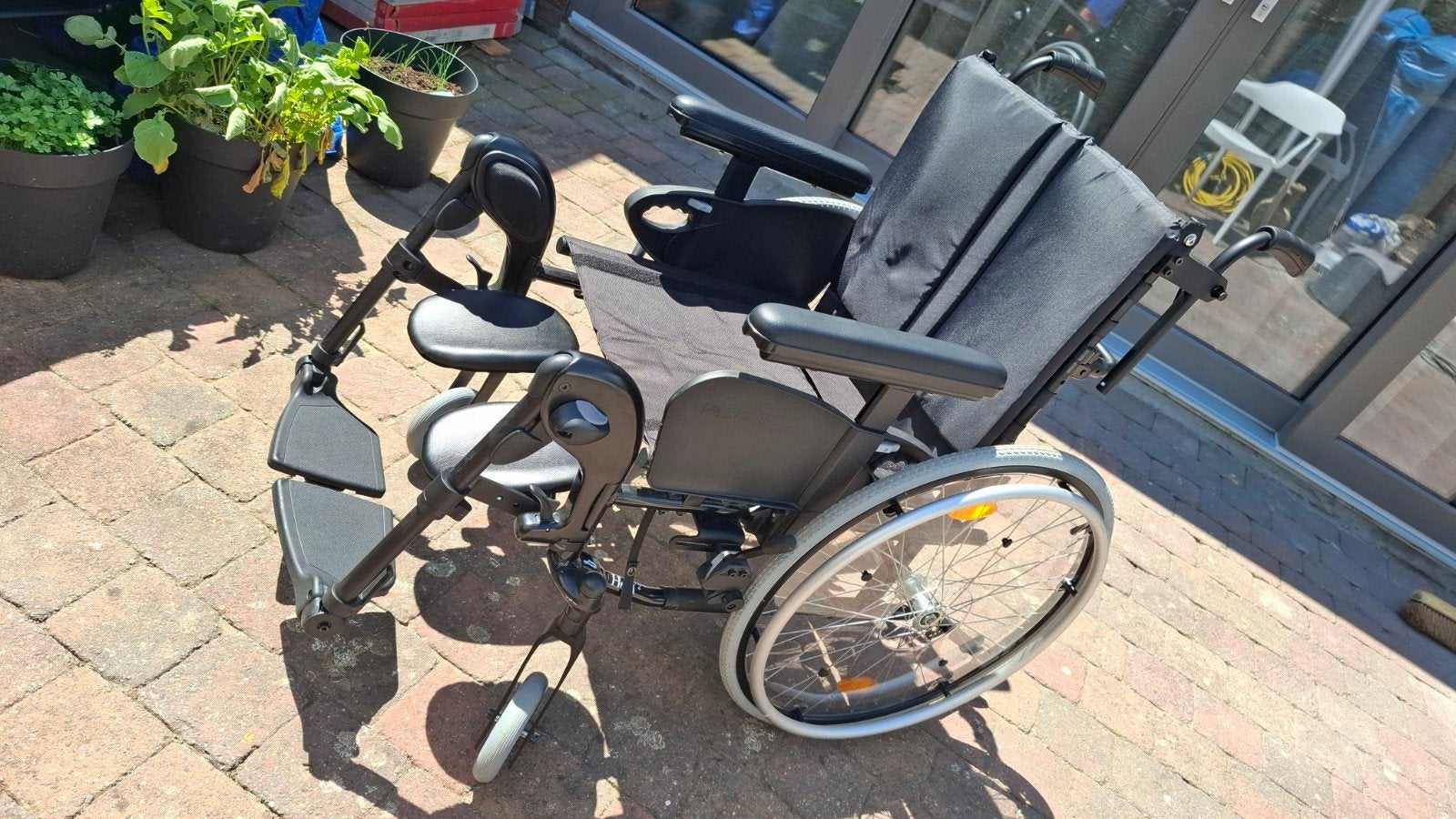 Rolstoel nieuw, Ophalen, Inklapbaar, Duwrolstoel