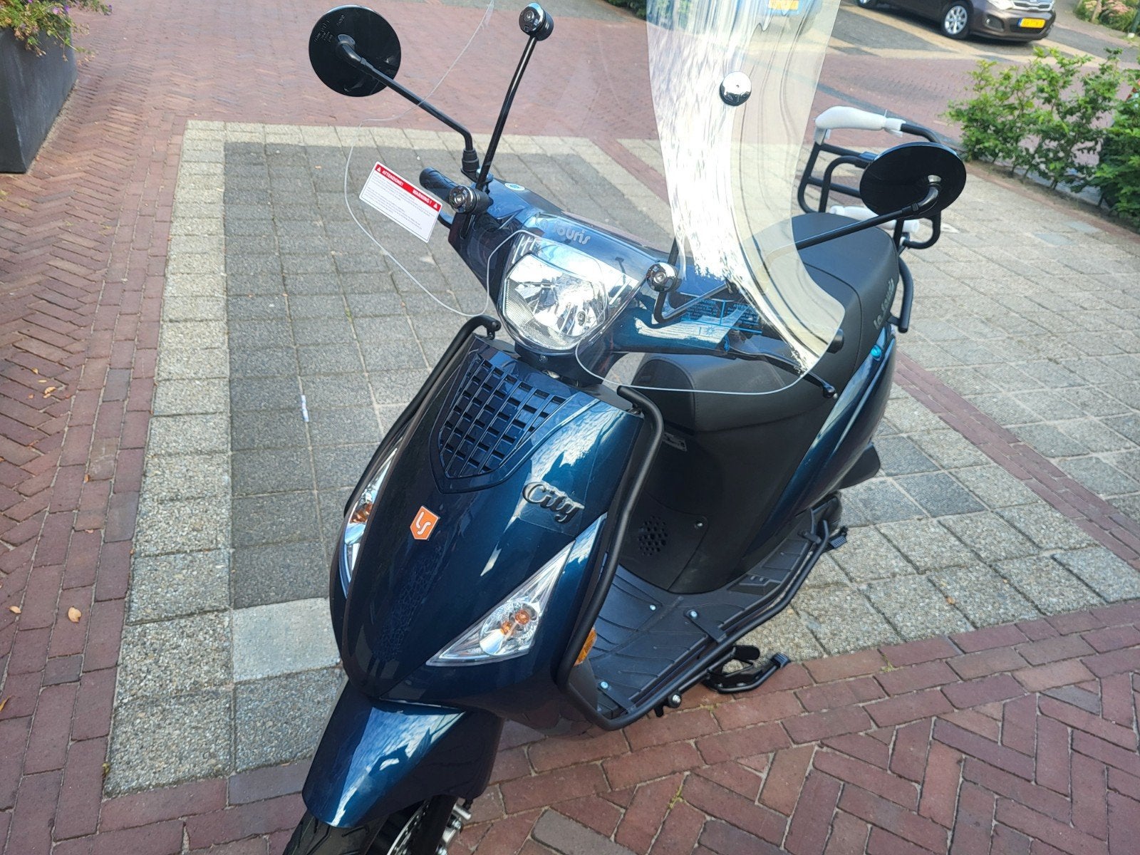 blauw zwart  la source city, Nieuw, Benzine, Ophalen, Overige merken