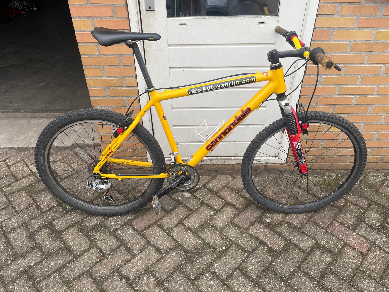 Cannondale mountainbike - Geel, Gebruikt, Fietsen en Brommers, Overige merken, Gebruikt, Hardtail, Heren