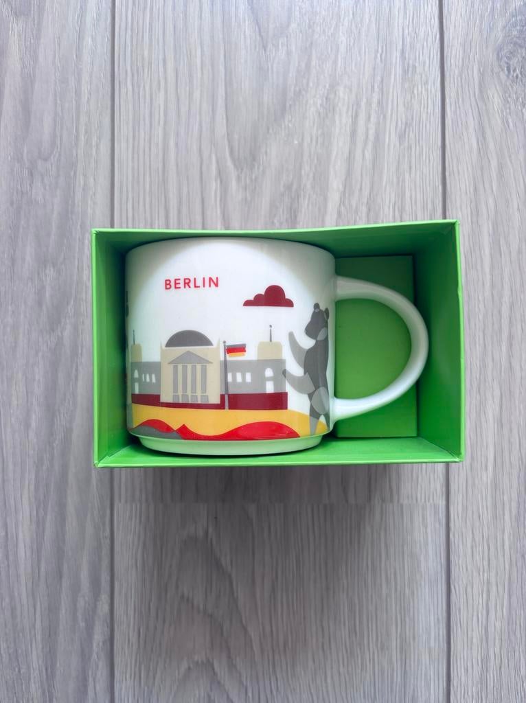 Starbucks You Are Here Collection mok Berlijn, Ophalen of Verzenden, Nieuw, Overige stijlen, Kop(pen) en/of Schotel(s)