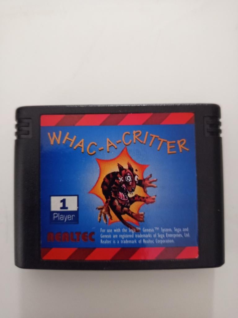 Whac-a-Critter Sega Mega Drive, Spelcomputers en Games, Verzenden, 1 speler, Zo goed als nieuw, Vanaf 3 jaar