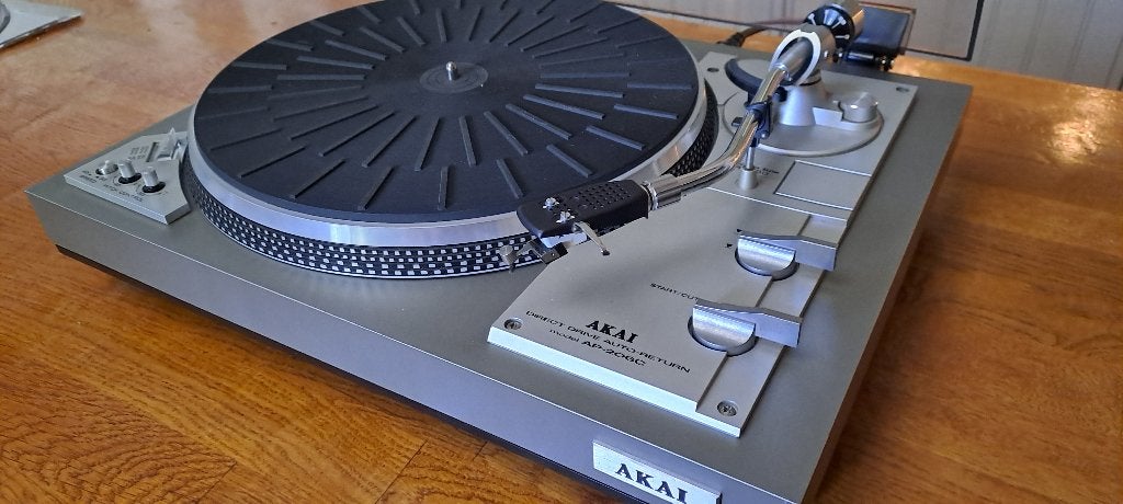Akai AP-206C platenspeler, in werkelijk sublieme staat, Audio, Tv en Foto, Platenspelers, Automatisch, Ophalen of Verzenden, Zo goed als nieuw