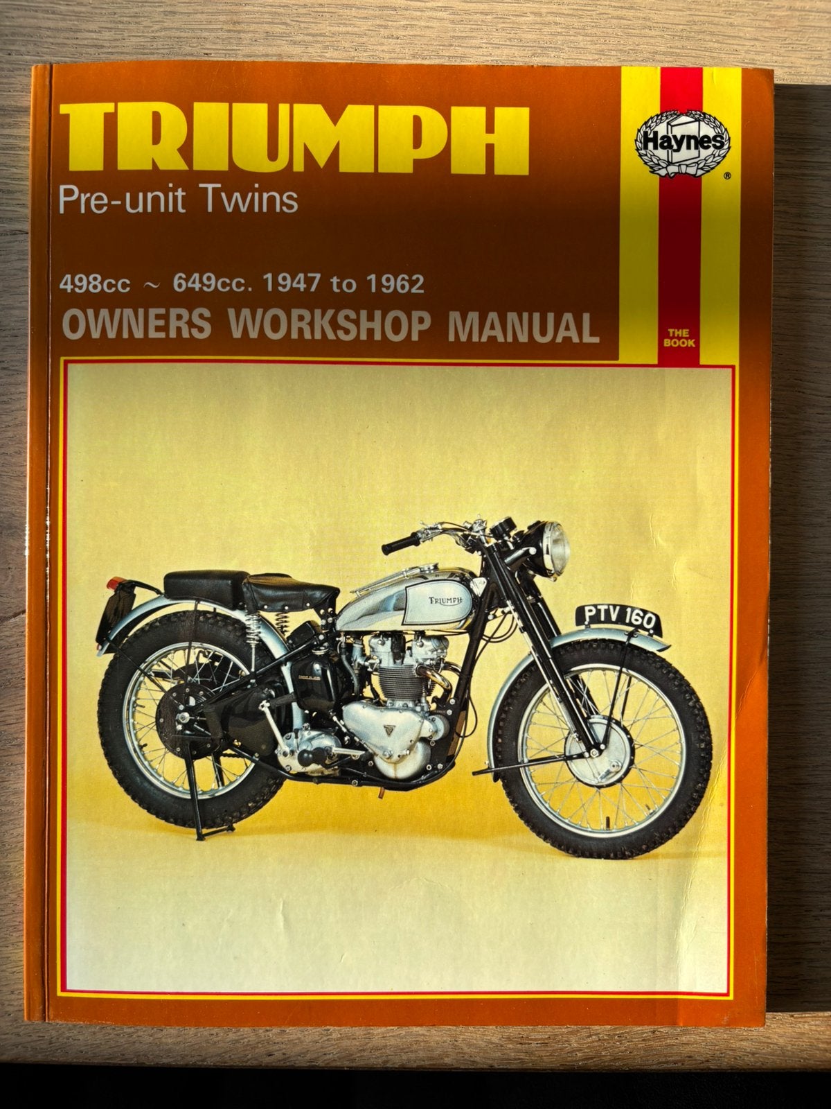 Werkplaats handboek Triumph, Ophalen of Verzenden, Zo goed als nieuw