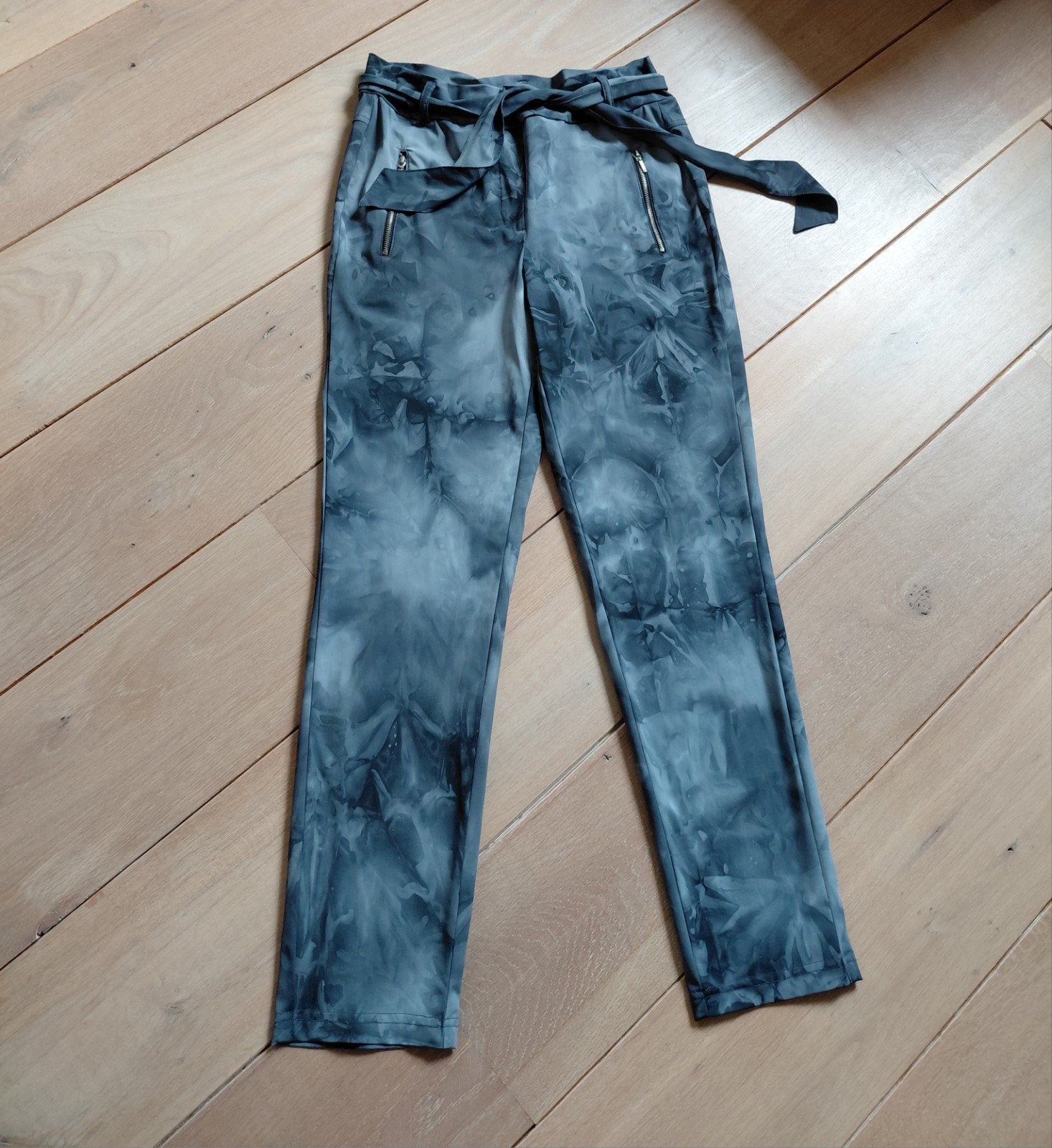 nette travelstof ELVIRA dames pantalon/chino mt S/M, Overige kleuren, Ophalen of Verzenden, Zo goed als nieuw, Maat 36 (S)