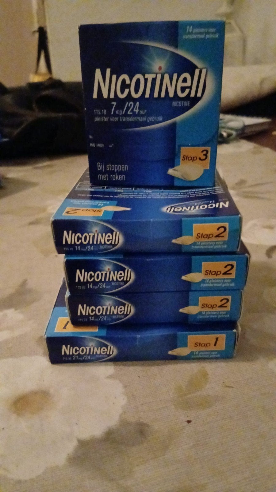 nicotine pleisters te koop, Ophalen of Verzenden