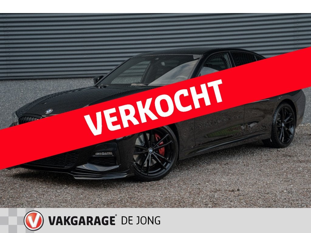318i M-Sport | M340 look | 19' Inch | Sfeerverl. | Blind Spo, Auto's, Gebruikt, 4 cilinders, 1465 kg, Zwart
