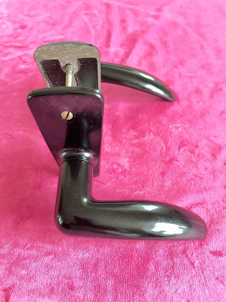 Bakelieten deurklinken, deurkrukken, lepel model klink nr 50, Antiek en Kunst, Ophalen of Verzenden
