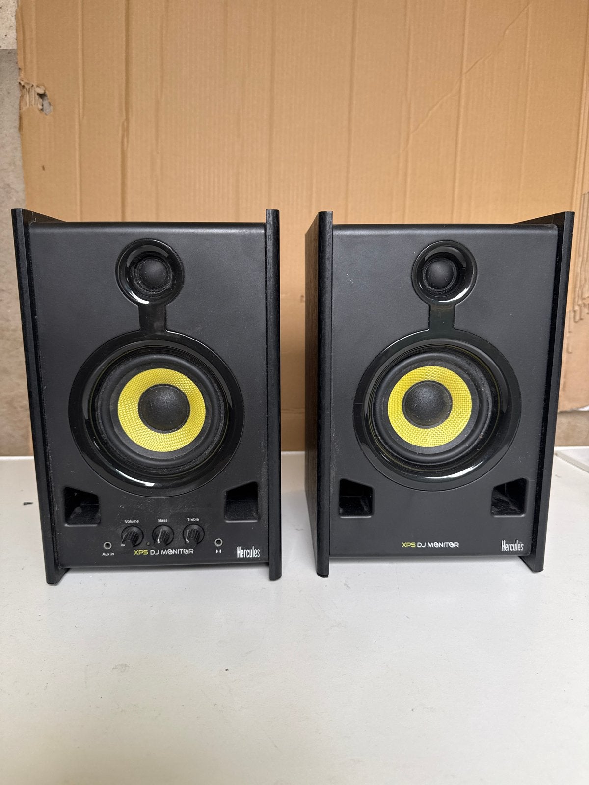 Hercules XPS 2.0 80 DJ Monitor speakerset, Overige merken, Studiomonitor, Gebruikt, Ophalen of Verzenden