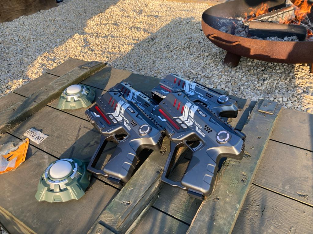 Lasergame pistolen verhuur - Ideaal voor kinderfeestjes, Ophalen, Zo goed als nieuw
