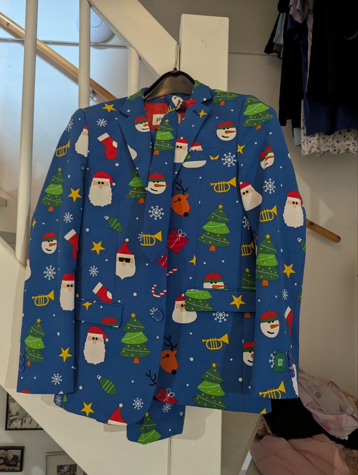 kerstpak opposuits 170/176, Ophalen, Overige typen, Opposuits, Zo goed als nieuw