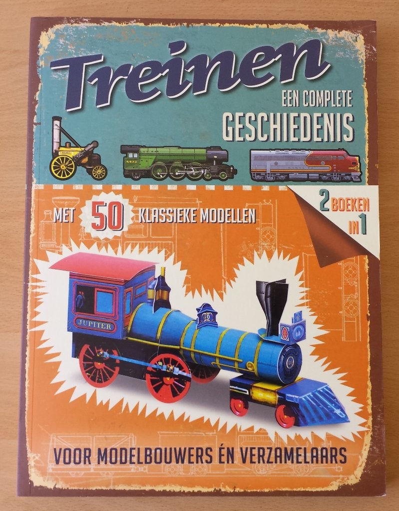 Bouwplaten - Treinen, een complete Geschiedenis - P. Steele, Nieuw, Ophalen of Verzenden, Nvt, Nvt