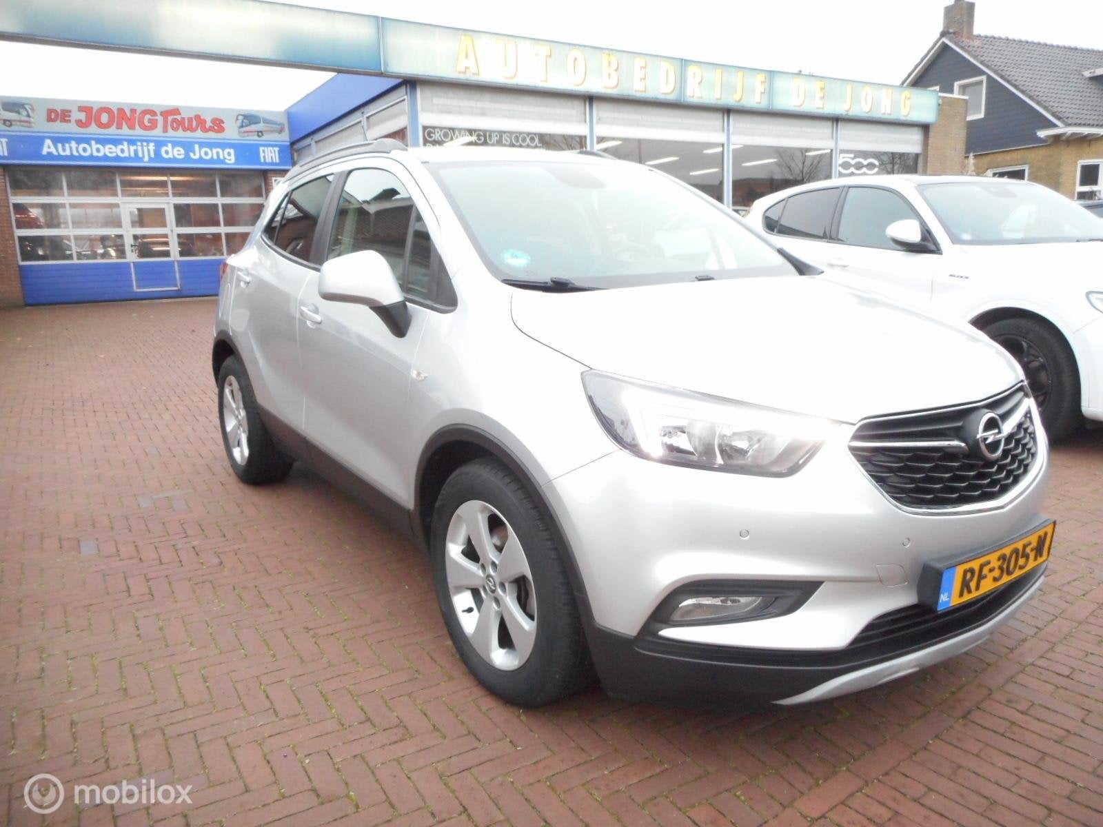Opel Mokka X 1.4 Turbo 140 Business+ TREKHAAK+ECC+PDC+METALL, Auto's, Voorwielaandrijving, Dealer onderhouden, Gebruikt, Euro 6