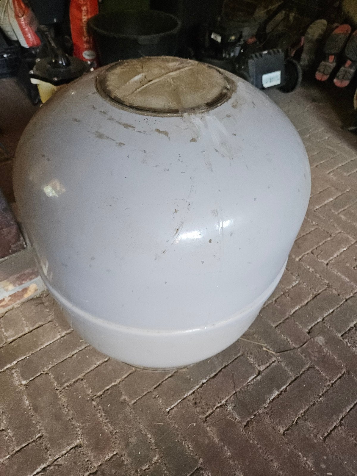 Filter met glas., Tuin en Terras, Zwembad-toebehoren, Ophalen, Gebruikt, Filter