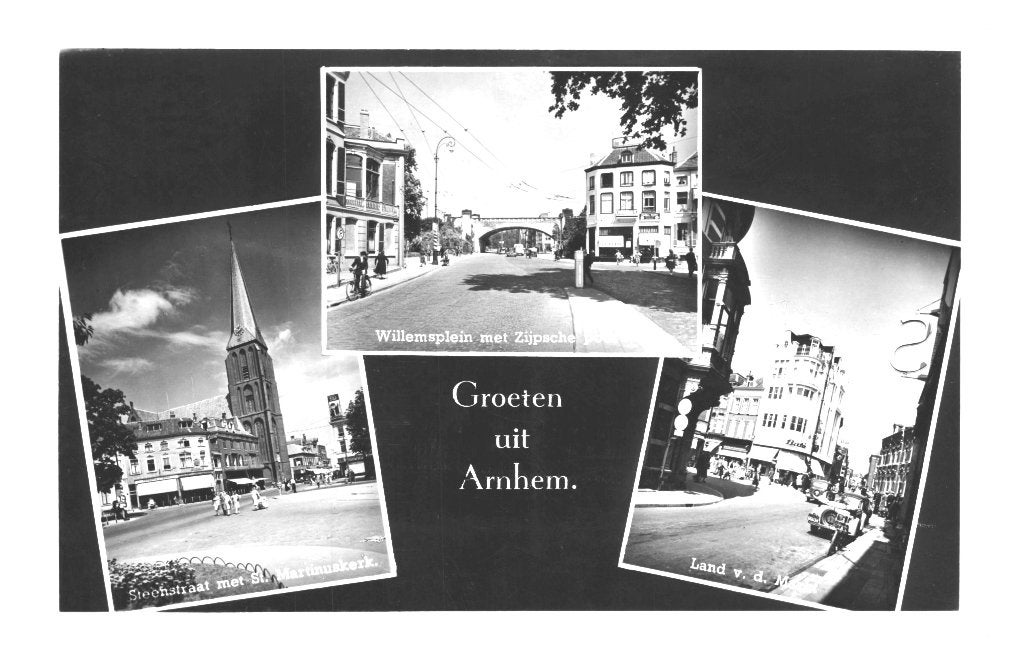 968334	Arnhem	1951	 	Gelopen met postzegel