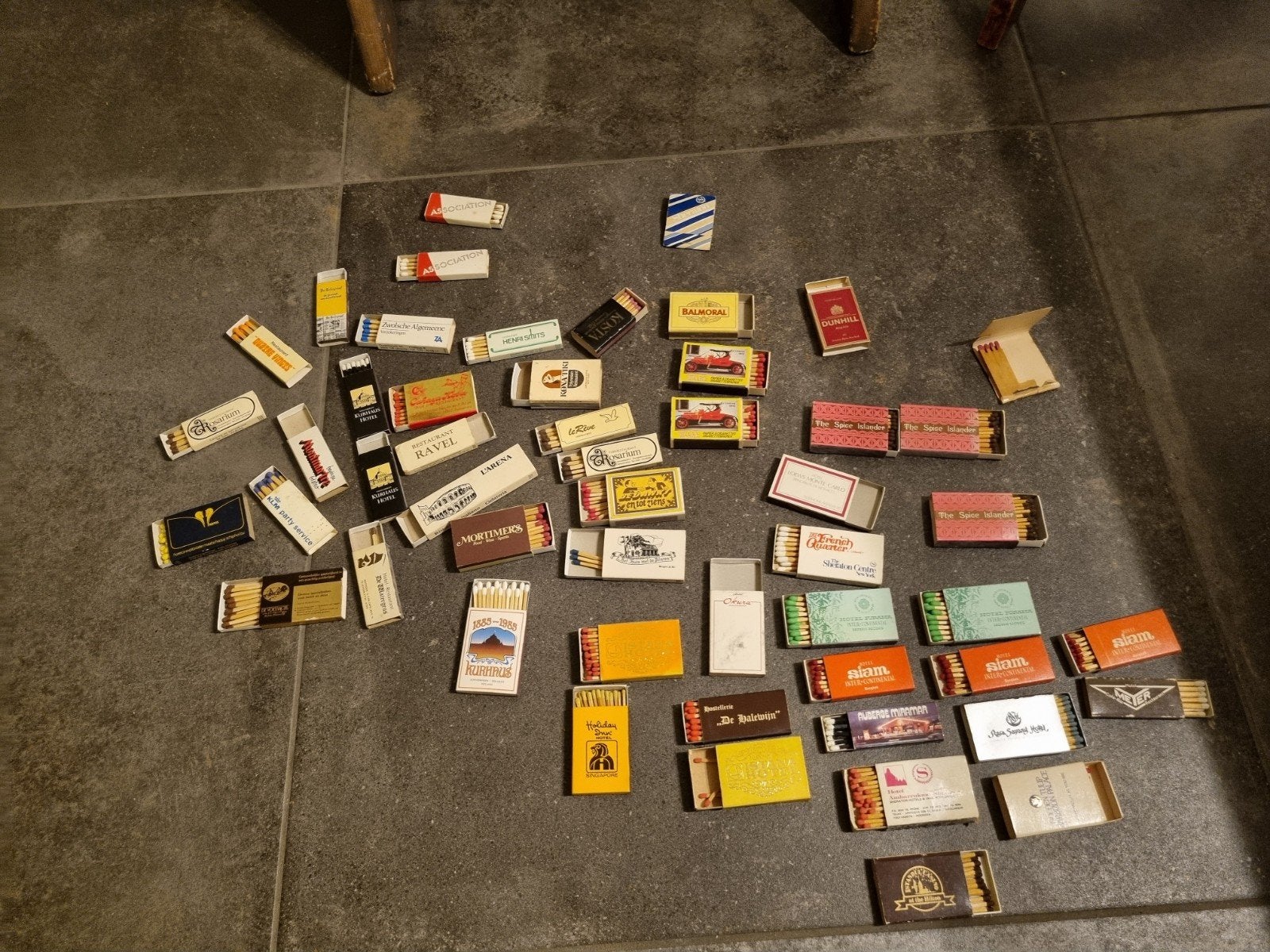 Grote collectie vintage luciferdoosjes en -merken, Ophalen of Verzenden, Gebruikt, Luciferdoosjes of -merken