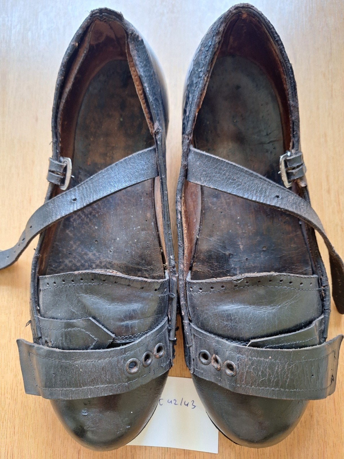 Zwarte schoenen, Antiek en Kunst, Ophalen of Verzenden