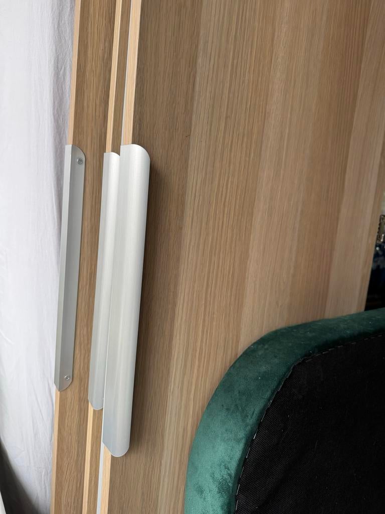 Drie Ikea PAX Forsand kastdeuren eikeneffect 50x229cm, Ophalen, 200 cm of meer, 50 tot 100 cm, Zo goed als nieuw