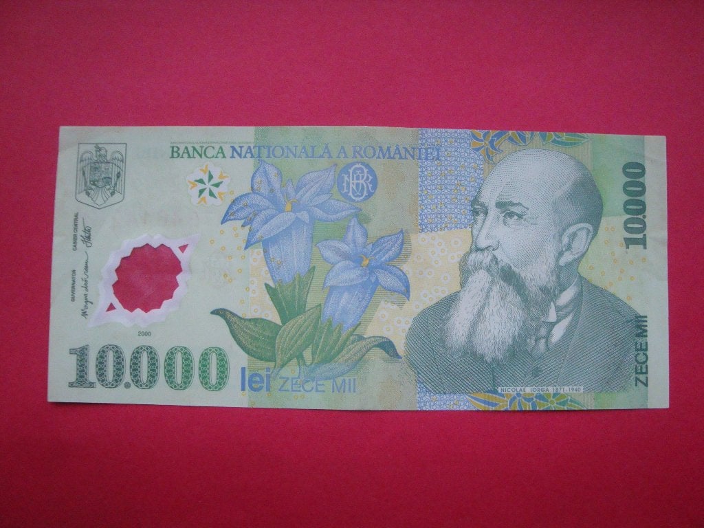 Kavel bankbiljet Roemenië 10.000 Lei 2000., Verzenden, Overige landen, Los biljet