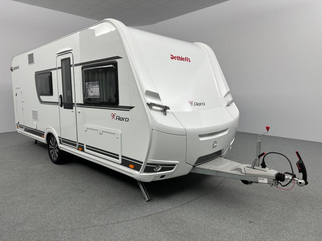 Dethleffs Aero 500 QSK Stapelbed Garage MOVER, Caravans en Kamperen, Caravans, Hordeur, Bedrijf, Treinzit, Dwars-stapelbed