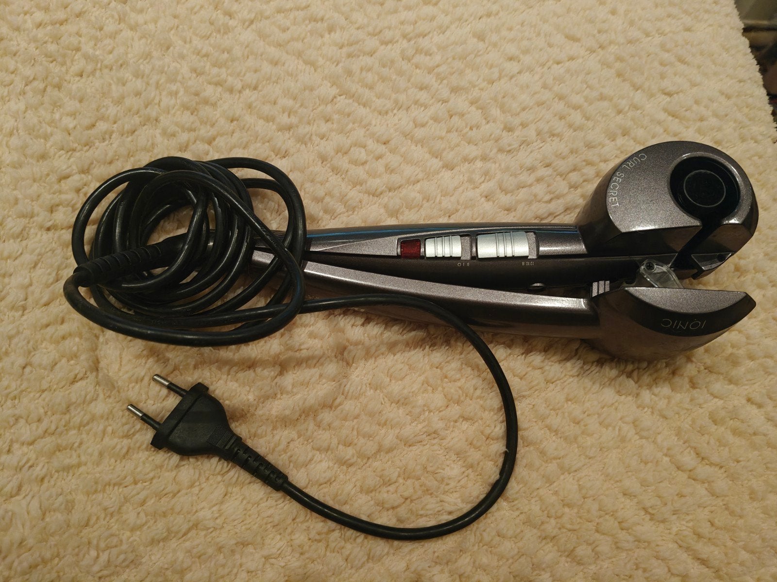 BaByliss Curl Secret Ionic krultang, Ophalen of Verzenden, Zo goed als nieuw, Haarverzorging