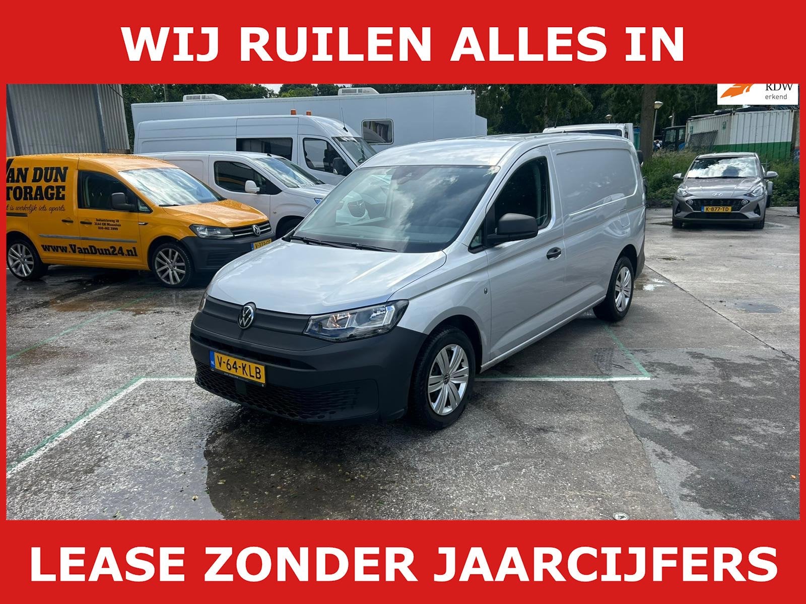 Volkswagen Caddy Cargo Maxi 2.0 TDI Comfort, Auto's, Bestelauto's, Voorwielaandrijving, Stof, Gebruikt, Euro 6